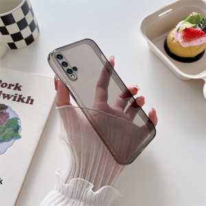 ikoko适用华为荣耀20S直边相框手机壳YAL-AL50硅胶保护套超薄软边透明四角加厚防摔镜头全包男女新款个性简约