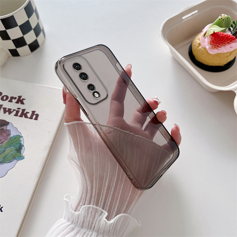 ikoko适用华为荣耀80GT直边相框手机壳honor80GT5G新款AGTAN00硅胶保护套超薄软边透明四角加厚防摔镜头全包