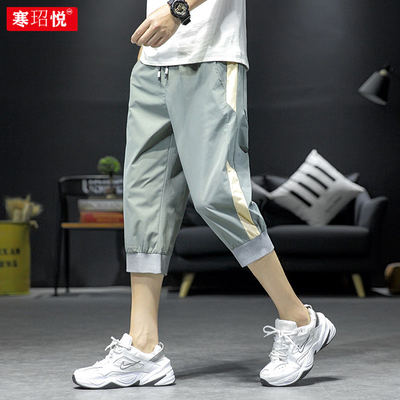 简约条纹短裤潮流百搭休闲运动