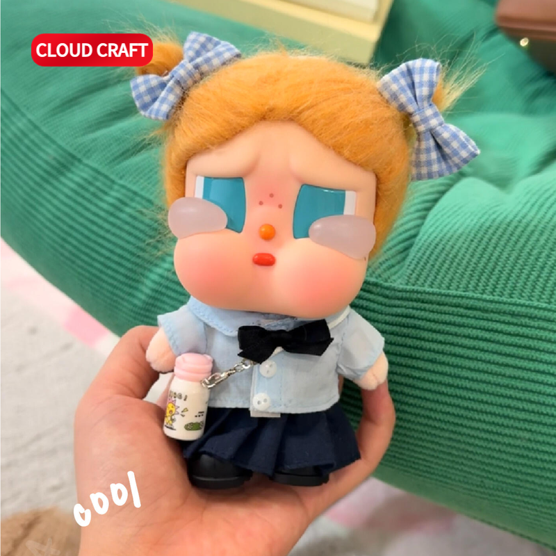 适用crybaby哭娃娃衣气质学院风水壶短裙套装Vacation度假系列