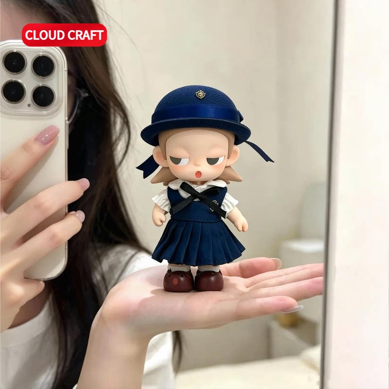适用ZSIGA人生秀场系列娃衣幼稚园学院套装mini嘎子姐衣服可换装