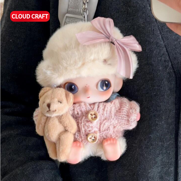 适用 Dimoo娃衣生日日记系列可爱粉嫩蝴蝶结毛衣套装新生玩偶衣服,模玩/动漫/周边/娃圈三坑/桌游,棉花娃娃/毛绒玩具娃衣,淘宝优惠券,粉丝福利购,淘宝优惠卷