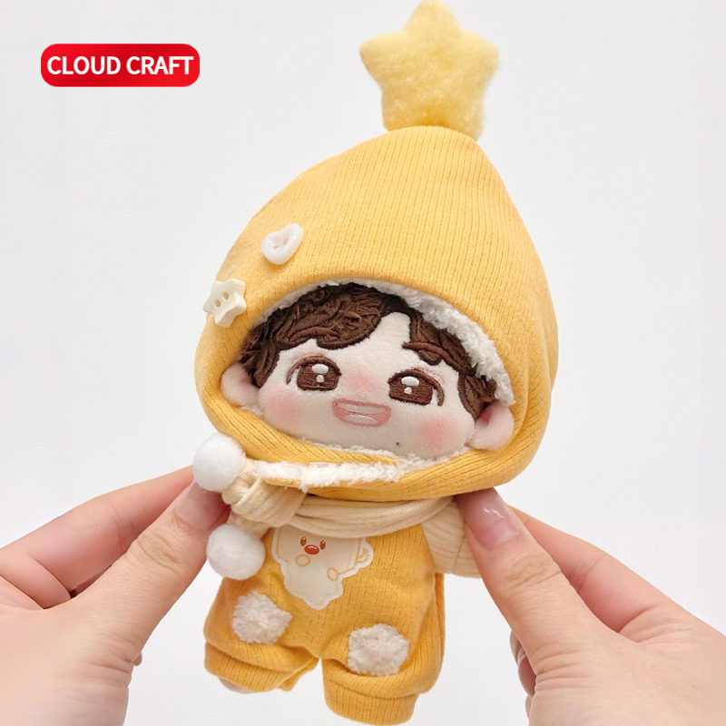 适用10cm棉花娃娃娃衣可爱星愿连体衣套装棉花娃娃时代少年团衣服,模玩/动漫/周边/娃圈三坑/桌游,棉花娃娃/毛绒玩具娃衣,淘宝优惠券,粉丝福利购,淘宝优惠卷