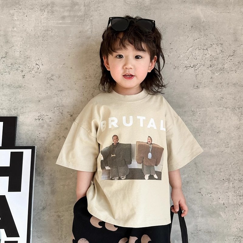 夏季宝宝纯棉舒适短袖t恤衫新款男女童洋气百搭半袖宽松休闲上衣,童装/婴儿装/亲子装,T恤,淘宝优惠券,粉丝福利购,淘宝优惠卷
