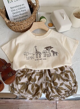 2026夏季薄款0-6岁中小儿童洋气短袖T恤男女宝宝可爱趣味半袖上衣