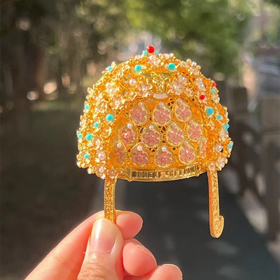扬州河博物馆萧皇后凤冠冰箱贴