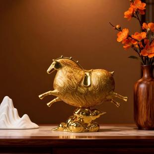 唐富贵一马当先盲盒创意摆件桌面客厅书房工艺品装饰品镇宅送礼