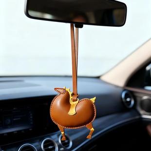 唐富贵皮马挂件西安旅游纪念品包包配饰创意伴手礼卡通皮质小礼物