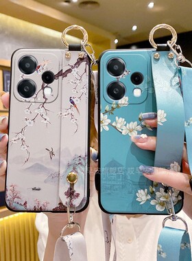 适用opporeno15c手机壳OPPO Reno15保护套PMD110硅胶软壳C腕带14斜挎背带13Pro全包F防摔女新款挂绳挂脖男5G