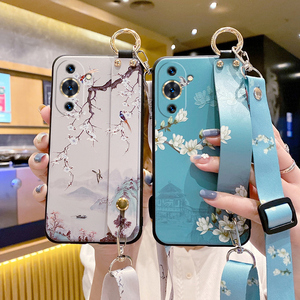 适用华为Hi nova12手机壳10保护13套11腕带9斜挎8背带7硅胶6SE全包5i防摔5Pro男14活力版女款4e挂绳3挂z脖t/i