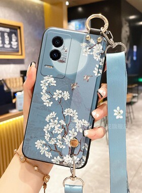 适用荣耀GT手机壳Honor90GT保护套AMG-AN00硅胶软壳80GT个性创意腕带支架斜挎背带全包防摔女款挂绳挂脖子男