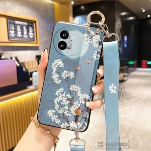 适用vivo Y200i手机壳y78保护套y100硅胶Y37软壳y36斜挎Y35背带Y300Pro全包Y53防摔Y500男i女m+挂绳t挂脖子y9