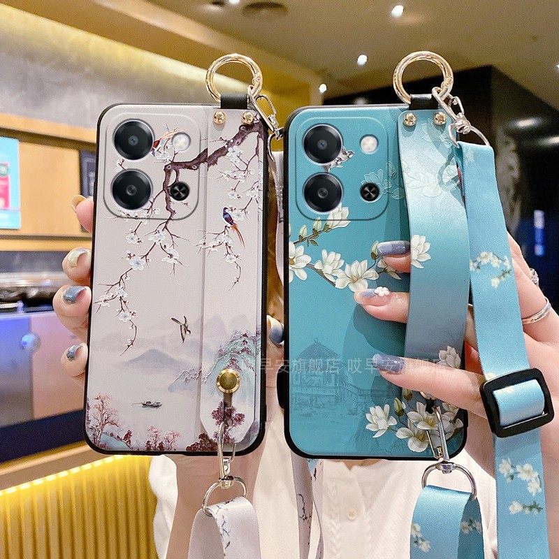 适用小米红米15R手机壳Redmi15保护套note15硅胶软壳14腕带13斜挎12背带R全包C防摔女新款妈挂绳挂脖男5G老人