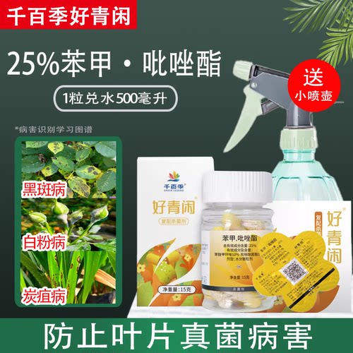 千百季好青闲苯甲吡唑酯杀菌剂
