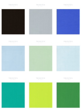 天冉艺纺100S长绒棉纯色素色面料轻薄柔软垂感好全棉服装手作布料