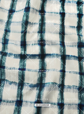 手绘蓝格SHLG002469／此链接2件起拍／10天内发货