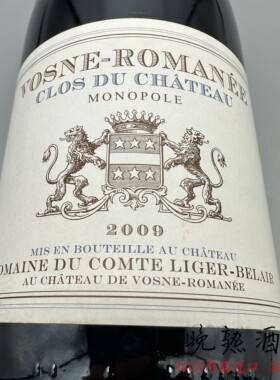 勃艮第李白里贝伯爵酒庄城堡园沃恩罗曼尼村红葡萄酒Liger-Belair