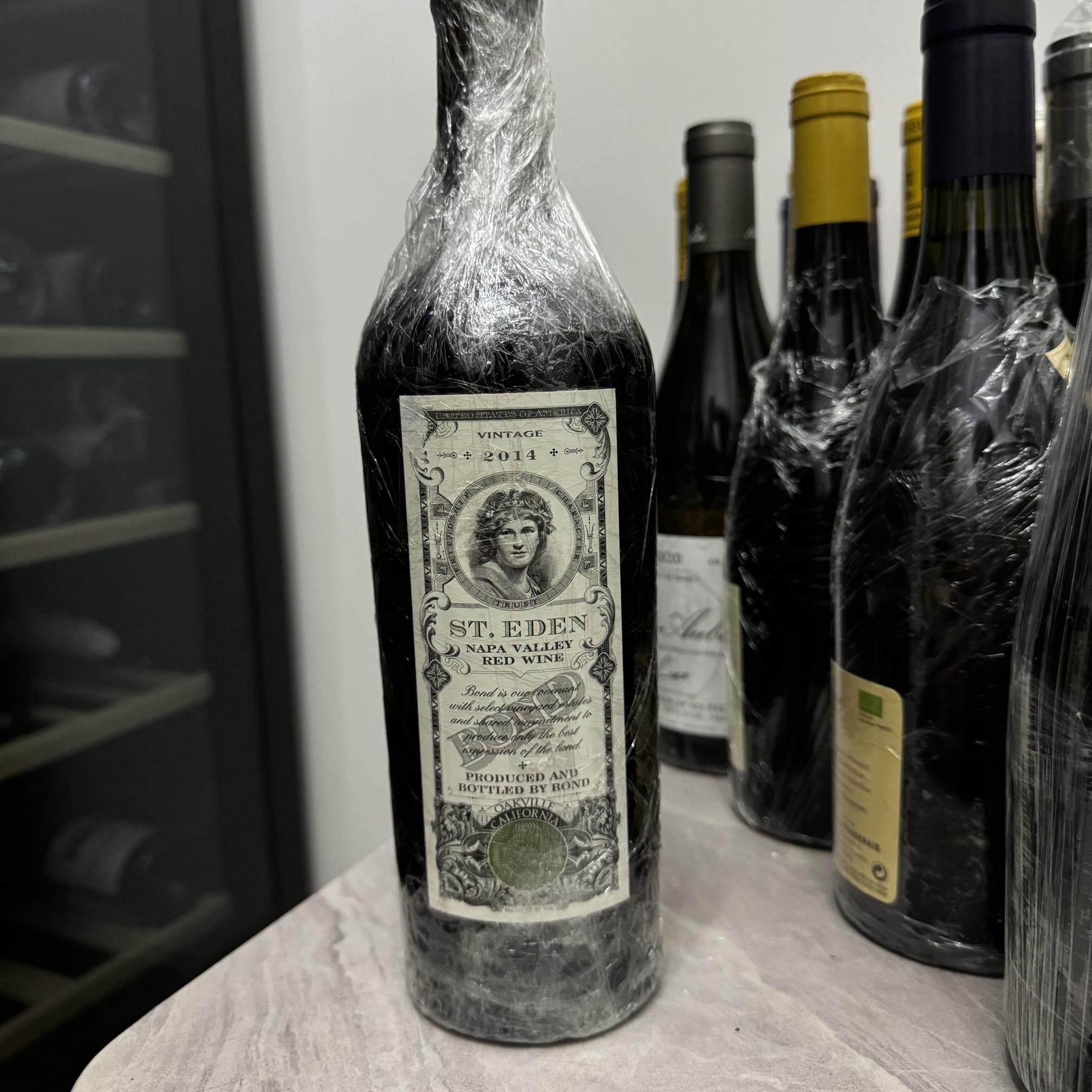 美国膜拜酒邦德酒庄圣伊登
