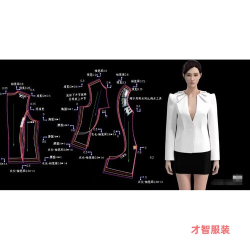 高级服装制版ET放码排版视频教学 服装电脑制版写工艺单教程 62节