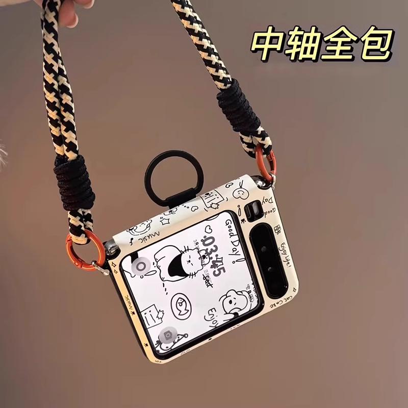 华为purax手机壳新款中轴铰链全包保护套PuraX典藏版超薄防摔手提指环支架purax阔折叠屏带挂绳高级ins女外壳