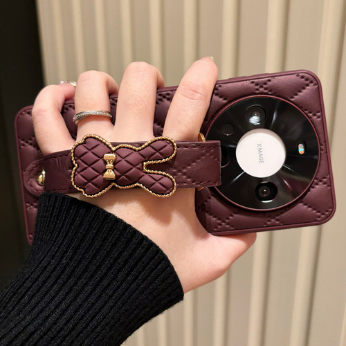 华为mate60pro+手机壳腕带支架款