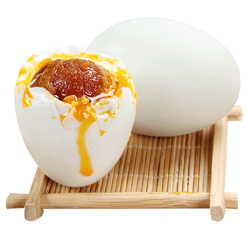 高邮咸鸭蛋云邮红心流油咸蛋