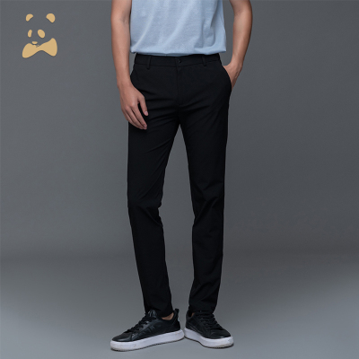 【弹力腰围】CANUDILO/卡奴迪路 商务修身弹力休闲裤男