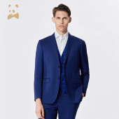 型羊毛蚕丝混纺西装 黄金版 外套男 卡奴迪路 CANUDILO