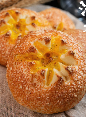 清晨里 芝士烟熏鸡肉软欧夹心面包早主食代餐咸口下午茶速食饱腹