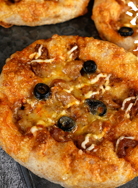 清晨里 藤椒鸡块佛卡夏硬欧面包主食家庭代早餐袋装咸口手作速食