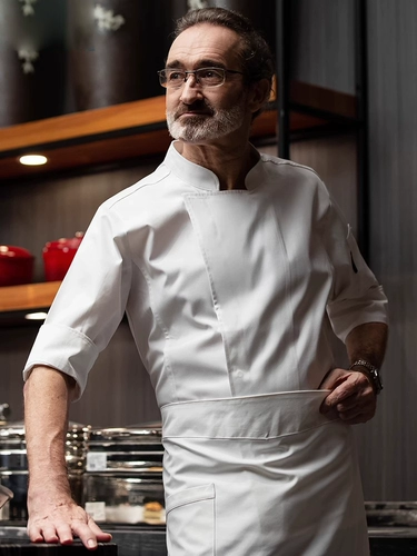 Шеф -повар Работа для одежды седьмой рукав Custom High -End Restaurant West -Точка