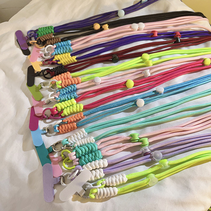 DIY可调节斜跨长绳彩色合集适用于通用手机壳日韩ins小清新百搭少女心手机挂绳便携挂脖侧背包包拍立得相机绳,3C数码配件,手机挂件/手机链,淘宝优惠券,粉丝福利购,淘宝优惠卷