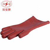 双安12kv橡胶绝缘手套高压绝缘手套10kv配电检修绝缘手套橡胶手套