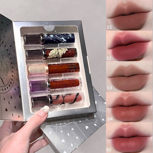 七夕礼物唇釉套盒礼盒雾面丝绒