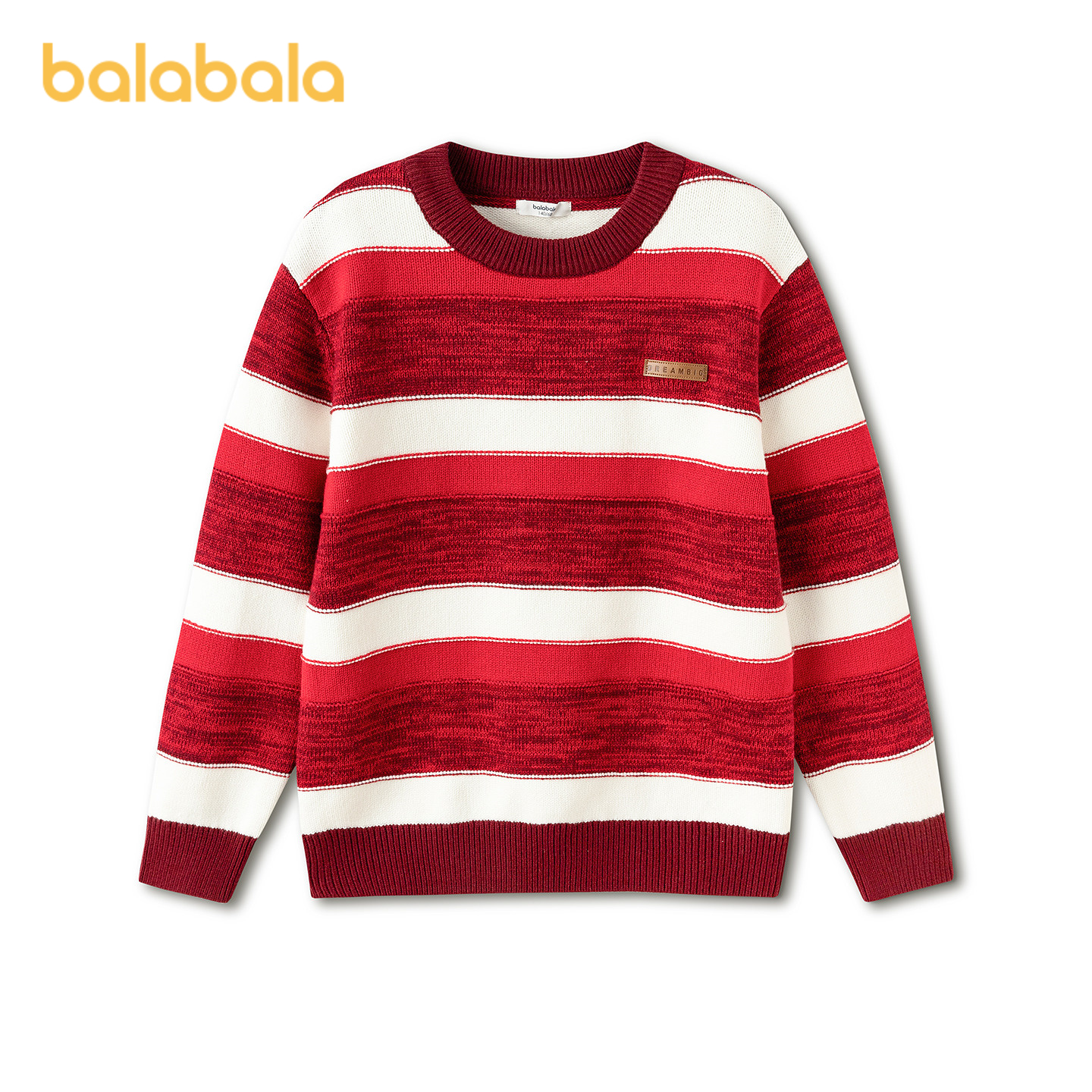 巴拉巴拉毛衫男童条纹针织衫时尚