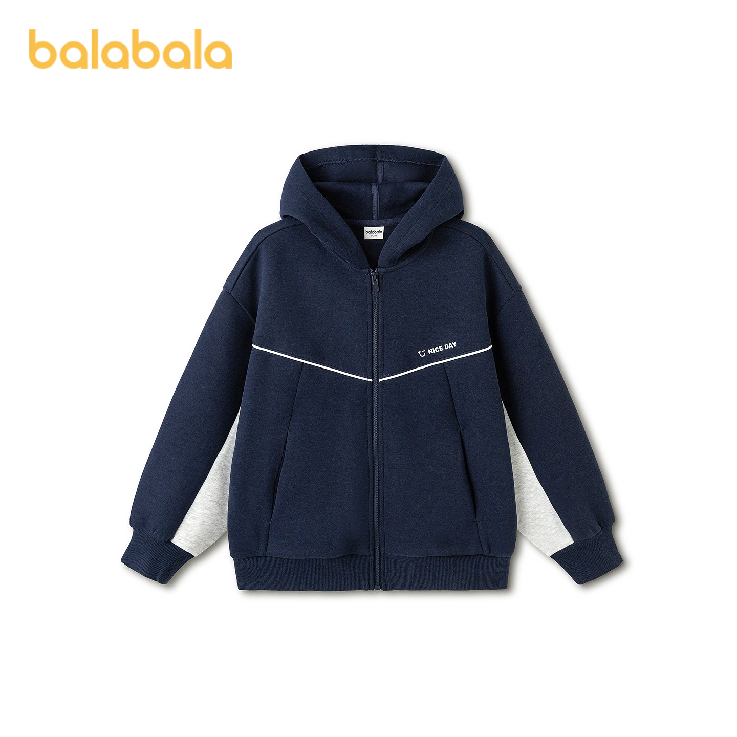 巴拉巴拉bala童装外套印花上衣潮
