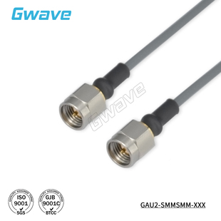 谷波互连SMA公射频连接线 3506柔性测试电缆组件 SMA-J DC-18GHz