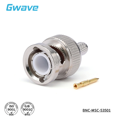 特价清仓 谷波 BNC公端连接器 配电缆RG223 DC-4G BNC-MSC-53501