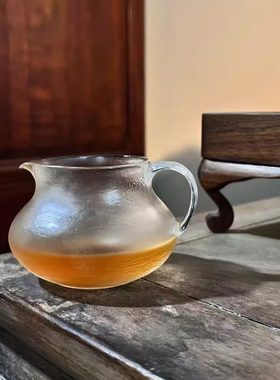手工原矿水晶小葫芦公道杯