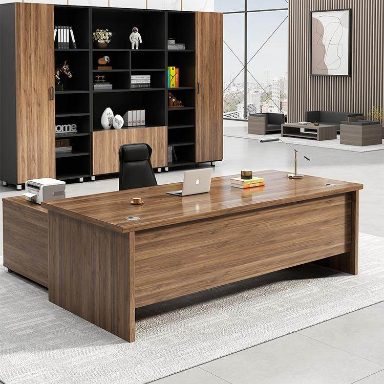 老板桌办公桌椅沐亦恋简约现代