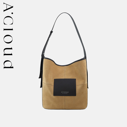 A.Cloud复古麂皮绒骑行包