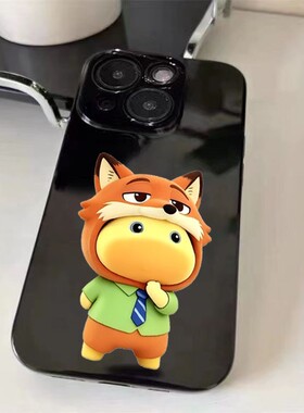 卡通尼克噜噜适用于荣耀畅玩70plus手机壳x60x50x40x30亮面200/100/新款80/90/70全包play9防摔magic8/7保护