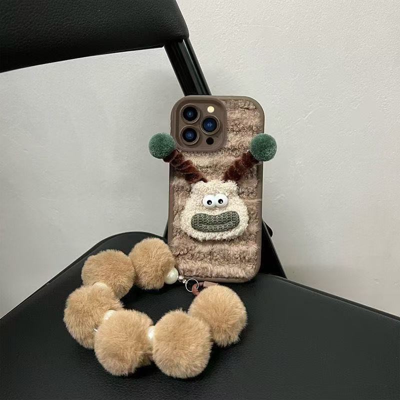 新款 高级感 皮纹大孔 防摔