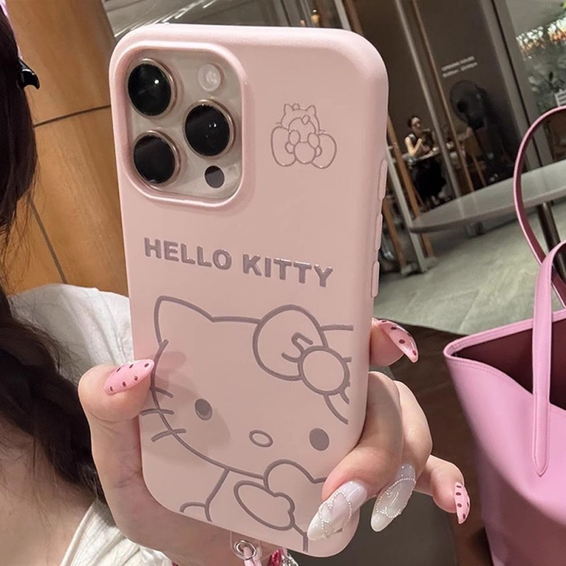 韩风爱心KT猫适用于小米15/14手机壳红米k80/k70pro 新款防摔redmi13R 软硅胶note12/11Tpro 时尚女civi3软套