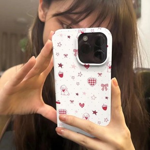 neo7 z1x亮面IQOO13 10pro全包IQOOz3 12防摔z9turbo软套 满屏爱心小兔适用于IQOOu5手机壳iqooneo6se新款