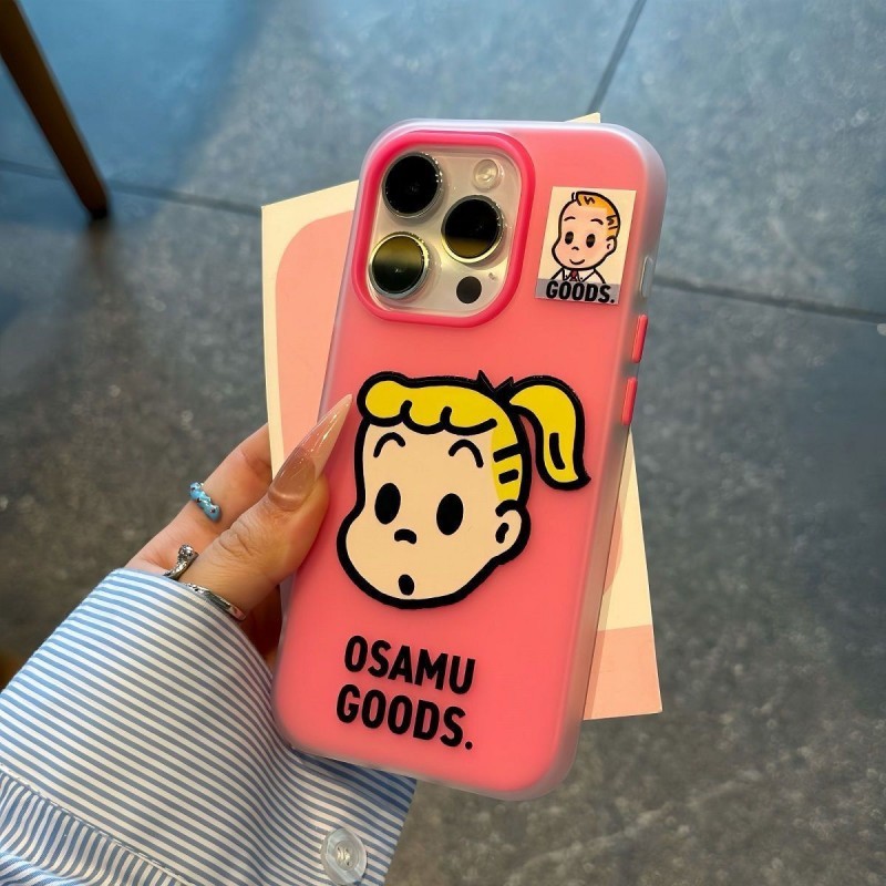 新款糖果色二合一防摔磨砂高级感时尚手机壳