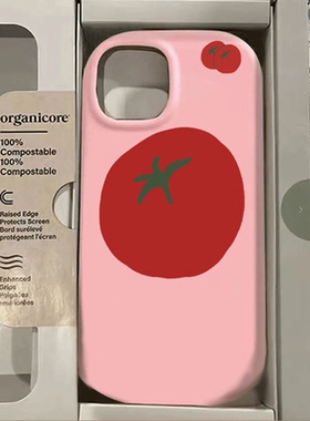 韩ins西红柿适用于荣耀x60i手机壳x50x40畅玩30plus时尚90/100/200全包华为pura70新款nova12/11/10/9保护套