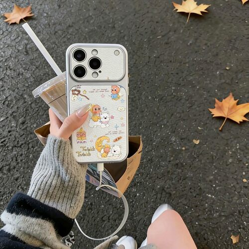 新款 防摔 亮面  高级感 情侣款