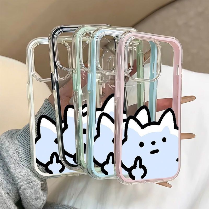 防摔 白底IMD 高颜值