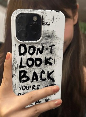 小众涂鸦英文适用于IQOOz9turbo手机壳iQOOneo10pro全包iQOOz8/z7/z6/z5x防摔neo3新款u3/u1硅胶IQOO13保护套